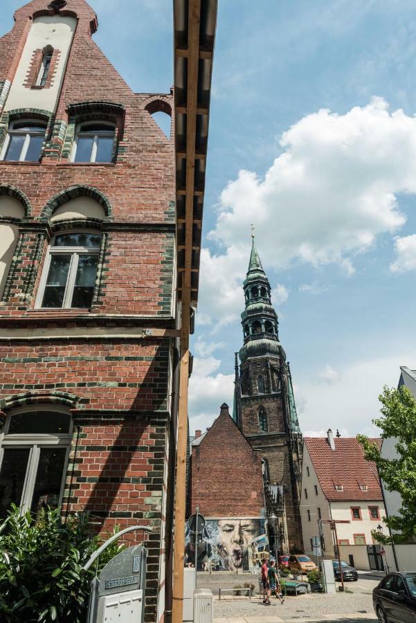 Luxus Stadthaus Am Dom Цвикау Екстериор снимка